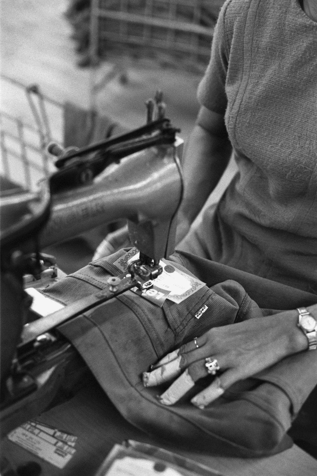 Пошиття джинсів на фабриці Levi Strauss, 1973